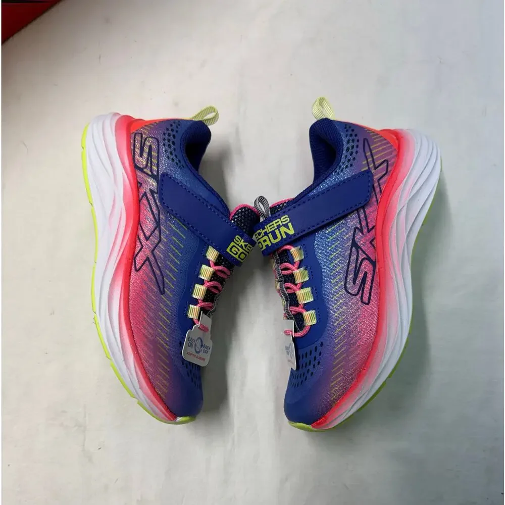SKECHERS KIDS Go-Run Accelerate -Glitter Soul 303898L girls sneakers size 12 NWT
